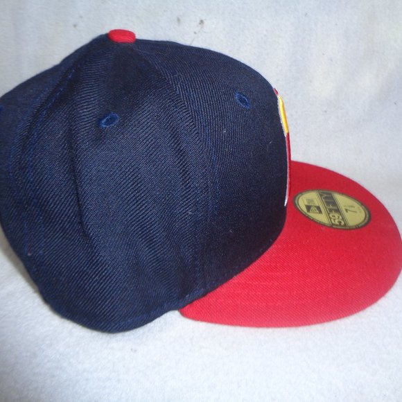 California Angels New Era Turn Back The Clock 59FiFty Fitted Cap Hat Size 7 1/8 - Picture 3 of 6